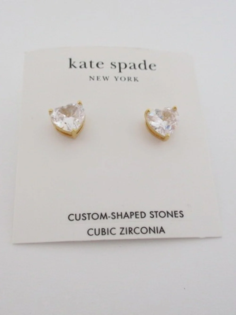 KATE SPADE - My Love Heart Stud Earrings